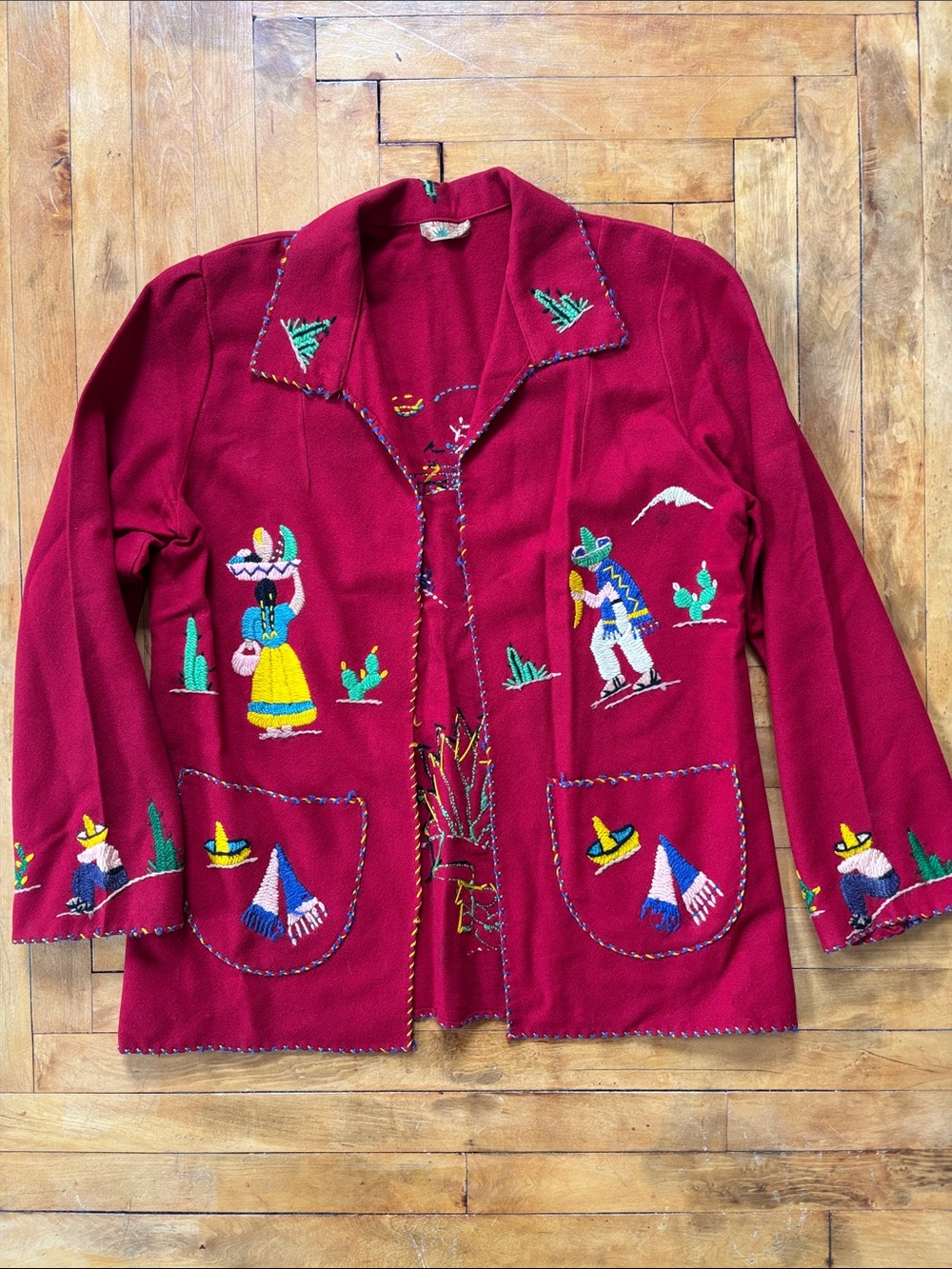 Vintage Mexican Tourist Jacket